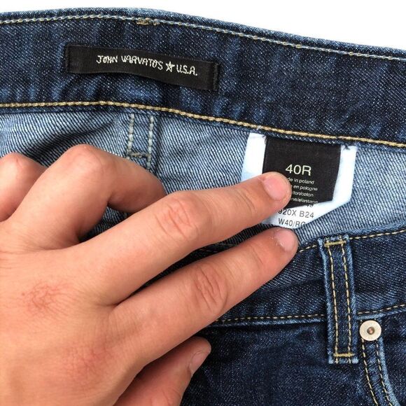 RARE John Varvatos Designer Jeans Size 40 - Picture 11 of 12